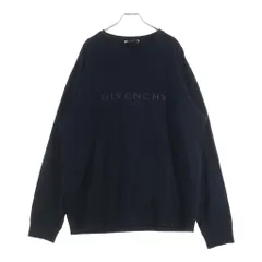 GIVENCHY (ジバンシィ) 3D LOGO CREW SWEAT スリーディー ロゴ クルー スウェット トレーナー ブラックのサムネイル