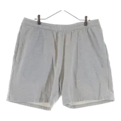 Acne Studios (アクネ ストゥディオズ) フェイスロゴ スウェットショーツ ハーフパンツ グレー FA-UX-SHOR000066のサムネイル