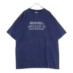 VINTAGE (ヴィンテージ) 90S VINTAGE APOLLO 13 MOVIE TEE MURINA ヴィンテージ アポロ13号 ムービーTシャツ 半袖クルーネックカットソー ネイビー
