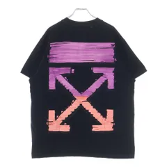 OFF-WHITE (オフホワイト) 21SS ペイント バックアロー 半袖 Tシャツ カットソー XXS ブラック OMAA038R21JER002のサムネイル
