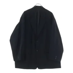 Graphpaper (グラフペーパー) Scale Off Wool Jacket スケールオフウールジャケット テーラードジャケット ブラック GM241-20168Bのサムネイル