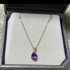 STAR JEWELRY  アメジストとダイヤのネックレスのサムネイル