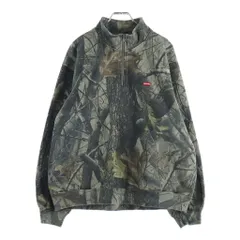 SUPREME (シュプリーム) 25SS Small Box Half Zip Pullover Realtree Hardwoods Camo ハーフジップ クルーネック スウェットシャツ カーキのサムネイル