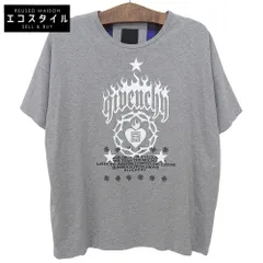 GIVENCHY　ジバンシィ　ヴィンテージ ショートスリーブ Tシャツ トップス メンズ グレー L BM71KN3YHU　Lのサムネイル