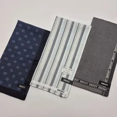 【新品】DKNY メンズハンカチ 3枚セットのサムネイル