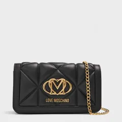 ラブ モスキーノ レディース バッグ ハンドバッグ Love Moschino LM Quilt WOC Ld54 Black ブラックのサムネイル