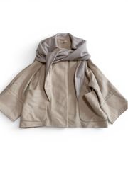 美品 Yori ヨリ TOPS トップス ダブル フリル ペプラム 美シルエット 