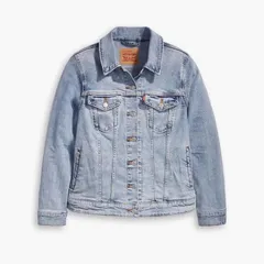リーバイス レディース アウター ジャケット・ブルゾン デニム Levis Womens Denim Jacket All Mine Plus デニムのサムネイル