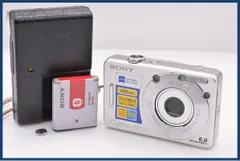 動作保証】 ソニー SONY Cyber-shot DSC-W50 3X バッテリー、充電器