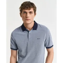 ガント メンズ トップス ポロシャツ オックスフォード Gant 4Colour Oxford Piqu Polo Shirt Navy ネイビーのサムネイル