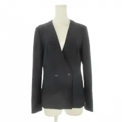 グリーンレーベルリラクシング ユナイテッドアローズ green label relaxing ジャケット 上着 40 紺 ネイビー ダブルブレスト Vネック 長袖 /CK18 ■GY70のサムネイル