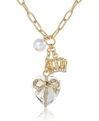 ジューシークチュール レディース アクセサリー ネックレス・チョーカー・ペンダントトップ レース Juicy Couture Charm Cluster Necklace Gold Tone withのサムネイル