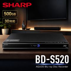 シャープ SHARP BD-S520 ブルーレイディスクレコーダー 500GB 2013年製