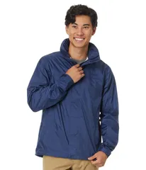 マーモット メンズ アウター コート ジャケット Marmot PreCip Eco Jacket Arctic Navy ネイビーのサムネイル