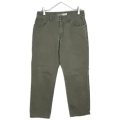 Carhartt カーハート ワークパンツ オリーブ(メンズ W32 L30)中古 古着 Y7066のサムネイル