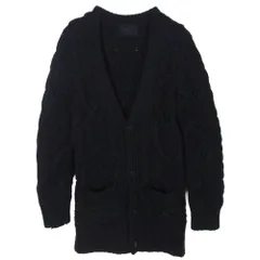 junhashimoto ジュンハシモト ケーブルニット カーディガン ブラック系 3【中古】のサムネイル