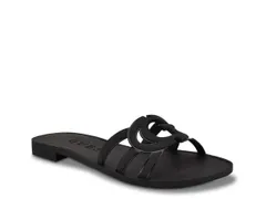 ゲス レディース シューズ サンダル Guess Elyho Sandal Black ブラックのサムネイル