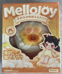 【匿名配送】 ふわふわ肉球ミルクパフ 2個セット メロジョイ ねっとりヨーグルト メロジョイ ふわふわ肉球ミルクパフ ねっとりヨーグルト 袋付き 箱をた