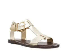 スティーブ マデン レディース シューズ サンダル Steve Madden Brazinn Sandal Gold Metallic Leather ゴールドのサムネイル