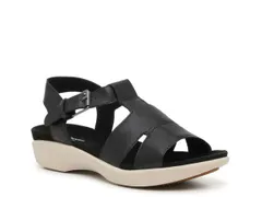 ハッシュパピー レディース シューズ サンダル Hush Puppies Dorri Sandal Black Leather ブラックのサムネイル