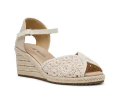 アンクライン レディース シューズ サンダル Anne Klein Zippy Wedge Sandal Ivory アイボリーのサムネイル