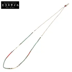 amp japan　アンプジャパン　15AHK-130 ターコイズ/ビーズ ワックスコード ロングのサムネイル