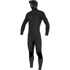 오닐 남성 수영복 상하 세트 ONeill Hyperfreak 43mm Hooded ChestZip Full Wetsuit Mens BlackBlack 블랙