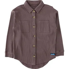 カブー レディース トップス Tシャツ 長袖 KAVU Brierwood LongSleeve Shirt Womens Shark Grey グレーのサムネイル