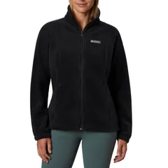 コロンビア レディース アウター ジャケット・ブルゾン フリース ジャケット Columbia Benton Springs FullZip Fleece Jacket Womens Black ブラのサムネイル