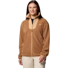 コロンビア レディース アウター ジャケット・ブルゾン フリース ジャケット Columbia Sequoia Grove FullZip Fleece Jacket Womens Camel Broのサムネイル