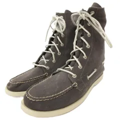 スペリー トップサイダー SPERRY TOP-SIDER ハイカットスニーカー シューズ スエード 9 チャコールグレー /JS ■GY62のサムネイル