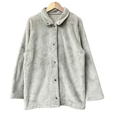 無印良品 良品計画 ジャケット スナップボタン パイル地 M ベージュのサムネイル