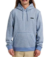 クイックシルバー メンズ アウター パーカー・スウェット フリース パーカー Quiksilver Keller Long Sleeve Fleece Hoodie China Blue ブルーのサムネイル