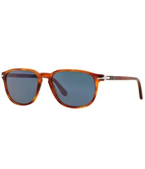 ペルソル レディース アクセサリー サングラス・アイウェア Persol Mens PO3019S Tortoise 52mm Square Sunglasses Sienna Tortのサムネイル