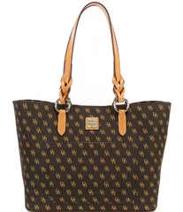 ドーネイアンドバーク レディース バッグ トートバッグ ロゴ Dooney Bourke Blakely Collection Signature Logo Tammy Canvas Tote Bagのサムネイル