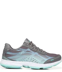 ライカ レディース シューズ スニーカー プラスサイズ プリント Ryka Devotion Plus 3 Printed Walking Sneakers Quiet Grey グレーのサムネイル