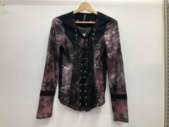 h.anarchy ハイネック メッシュ切替 archive 00s ゴシック - メルカリ
