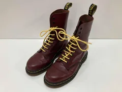 Dr. Martens ドクターマーチン 1490 チェリーレッド 10ホール レースアップ ブーツ エアクッションソール UK8のサムネイル