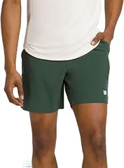 ウィルソン メンズ ボトムス ハーフパンツ・ショーツ Wilson Mens 7 Tournament V2 Tennishort Sycamoreのサムネイル