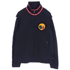 FENDI フェンディ 17AW FY0848 SJQ ワッペンデザイン サイドライン トラックジャケット ブラック系 52【中古】のサムネイル
