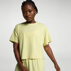 キャリー レディース トップス Tシャツ CALIA Womens Oversized Renew Boxy Tee Freshayのサムネイル