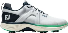 フットジョイ メンズ シューズ スニーカー FootJoy Mens Hyperflex Golf Shoes 2025 WhiteNavyGreen ホワイトのサムネイル