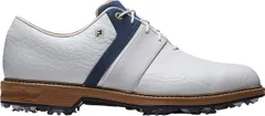 フットジョイ メンズ シューズ スニーカー FootJoy Mens Premiere Series Wilcox LE Golf Shoes WhiteNavyWhite ホワイトのサムネイル