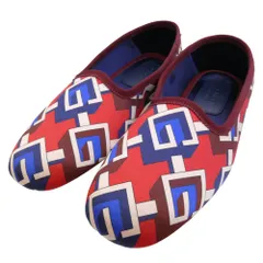 GUCCI グッチ 66238920T106499 Geometric G Print Slipper ジオメトリック プリント スリッパ ルームシューズ マルチカラー系 34【新古品】【未使用】【中古】のサムネイル