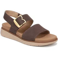 ドクター・ショール レディース シューズ サンダル Dr Scholls Posie Womenslingback Sandals Dark Brown ブラウンのサムネイル