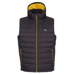 トレスパス メンズ アウター ジャケット・ブルゾン ジレ Trespass Mens Franklyn Padded Gilet Gray グレー