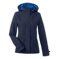 ナウティカ レディース アウター ジャケット・ブルゾン Nautica Womens Voyage Hooded Rain Jacket Navy ネイビーのサムネイル