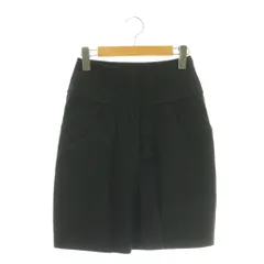 イザベルマラン ISABEL MARANT スカート 0 黒 ブラック ハイウエスト プリーツ サイドポケット /JPのサムネイル