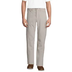 ランズエンド メンズ ボトムス カジュアルパンツ コーデュロイ Mens Lands End Classic Fit Corduroy 5Pocket Pants Dusk Gray グレーのサムネイル