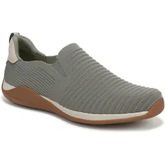 ライカ レディース シューズ スニーカー ニット Ryka Era Knit WomenslipOn Sneakers Vetiver Green グリーンのサムネイル